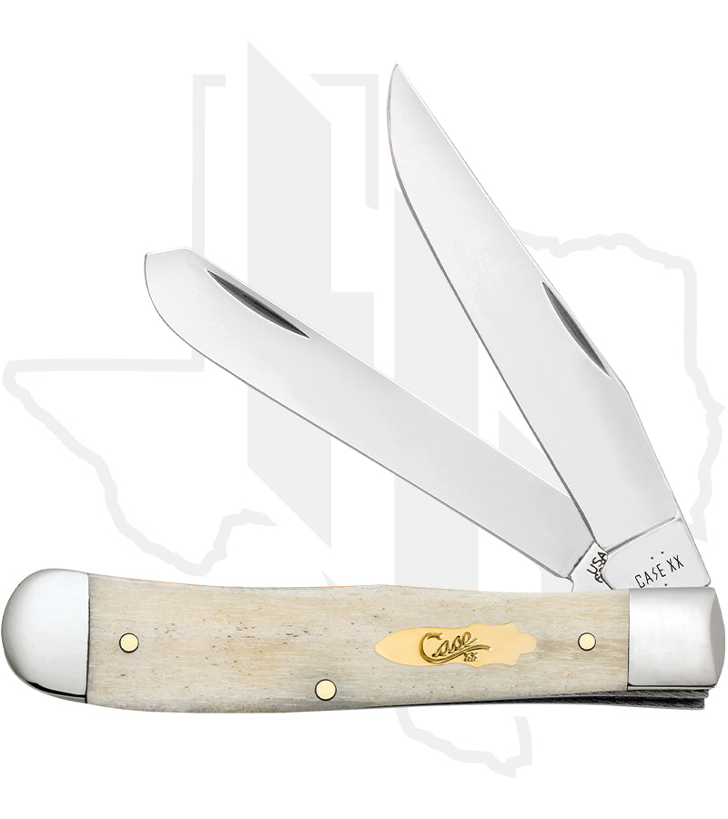 W.R. Case Trapper 11020 - Natural Bone, Smooth (6254 SS)