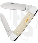 W.R. Case Canoe 11023 - Natural Bone, Smooth (62131 SS)