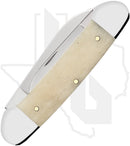 W.R. Case Canoe 11023 - Natural Bone, Smooth (62131 SS)