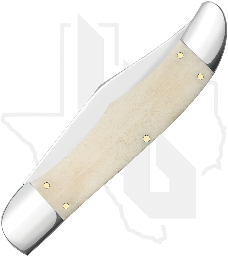 W.R. Case Folding Hunter 11024 - Natural Bone, Smooth (6165 SS)