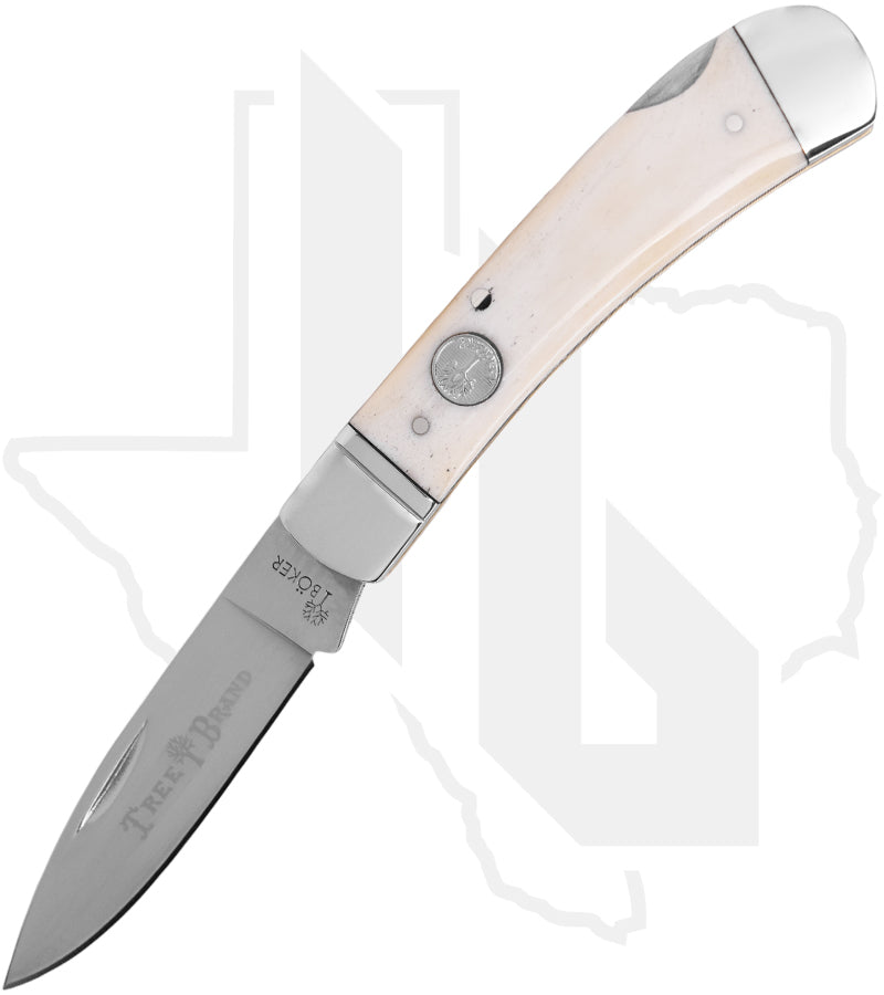 Boker Treebrand TS 2.0 Lockback 110813 - White, Smooth Bone