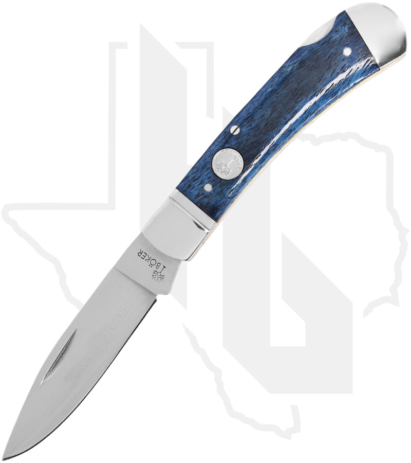 Boker Treebrand TS 2.0 Lockback 110816 - Dark Blue, Smooth Bone
