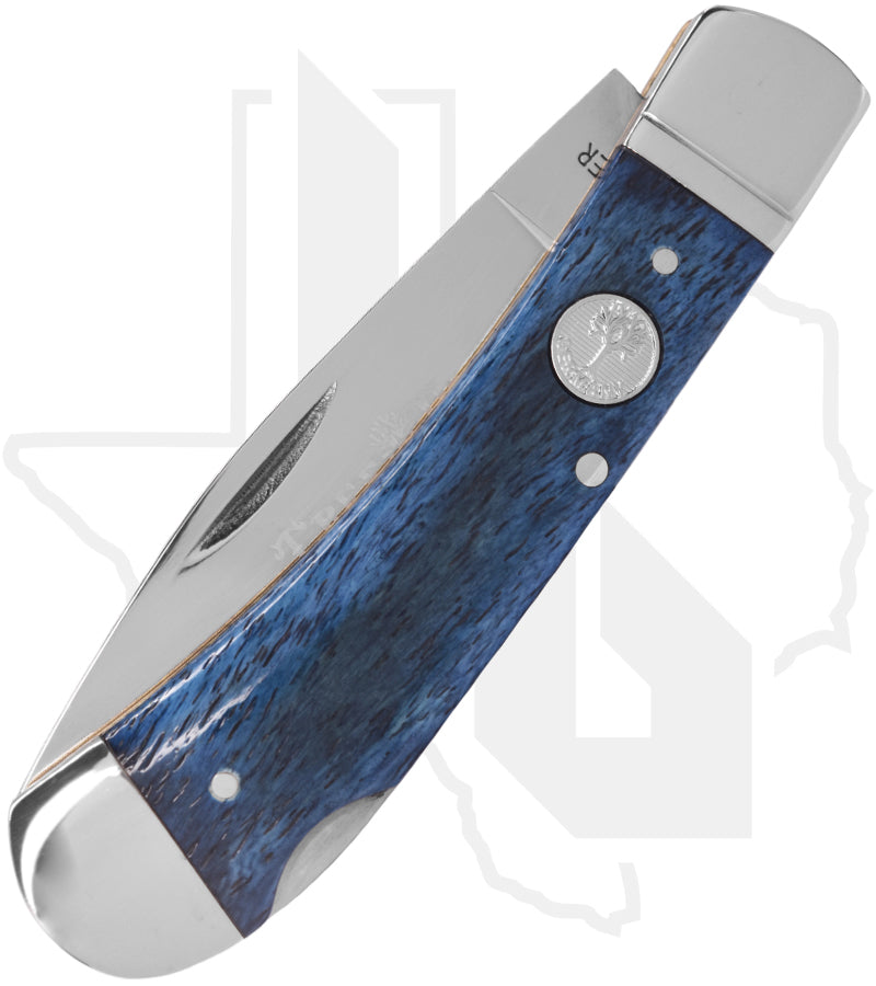 Boker Treebrand TS 2.0 Lockback 110816 - Dark Blue, Smooth Bone