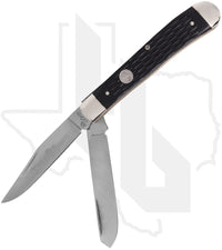 Boker Treebrand TS 2.0 Trapper 110824 - Black, Jigged Bone