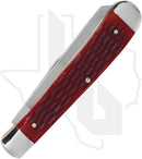 Boker Treebrand TS 2.0 Trapper 110825 - Red, Jigged Bone