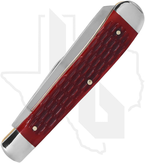 Boker Treebrand TS 2.0 Trapper 110825 - Red, Jigged Bone
