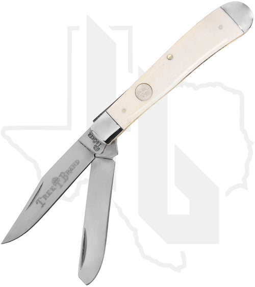 Boker Treebrand TS 2.0 Trapper 110826 - White, Smooth Bone