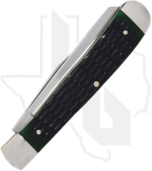 Boker Treebrand TS 2.0 Trapper 110831 - Green, Jigged Bone
