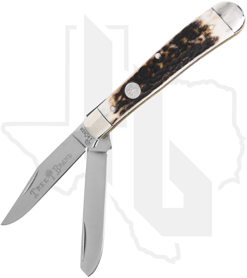Boker Treebrand TS 2.0 Trapper 110833ST - Stag