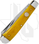 Boker Treebrand TS 2.0 Trapper 110835 - Yellow, Smooth Bone