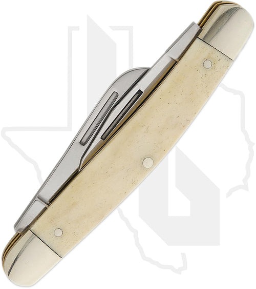 Boker Treebrand TS 2.0 Medium Stockman 110854 - White, Smooth Bone
