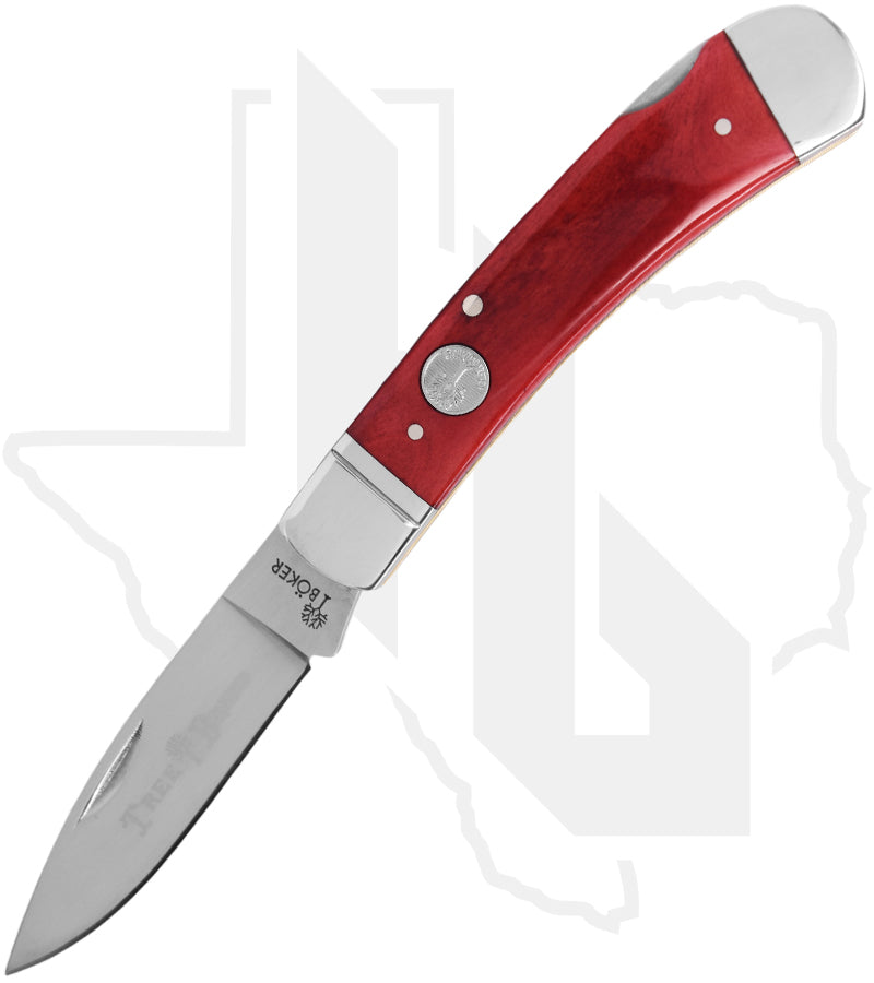 Boker Treebrand TS 2.0 Lockback 110860 - Red, Smooth Bone