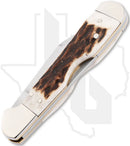 Boker Treebrand TS 2.0 Copperhead Backlock 110872 - Stag