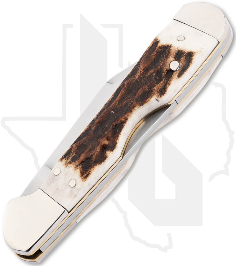 Boker Treebrand TS 2.0 Copperhead Backlock 110872 - Stag