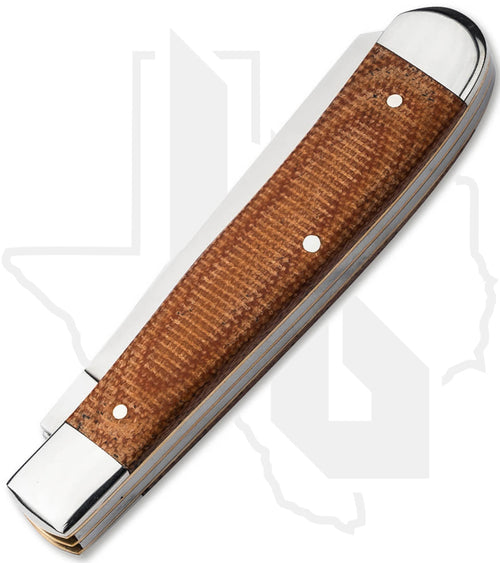Boker Treebrand TS 2.0 Trapper 110889 - Brown Canvas Micarta