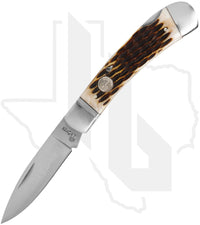 Boker Treebrand TS 2.0 Lockback 110891 - Amber, Jigged Bone