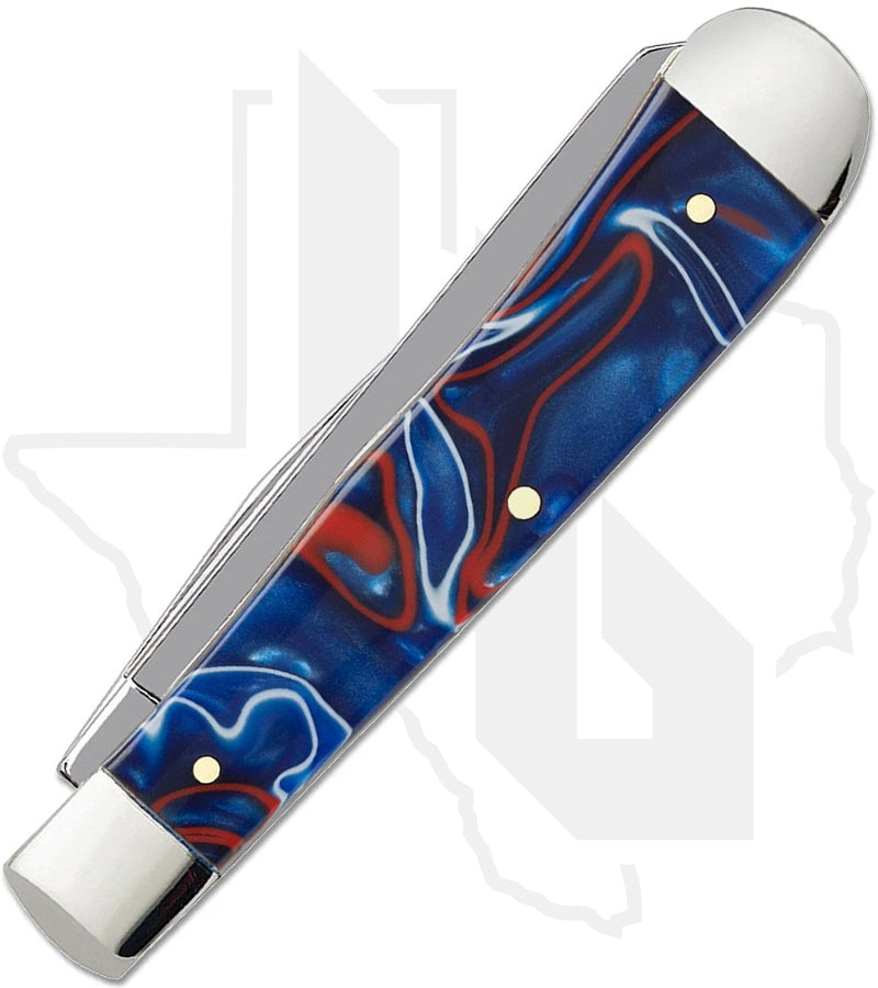 W.R. Case Trapper 11200 - Patriotic Kirinite, Smooth (10254 SS)