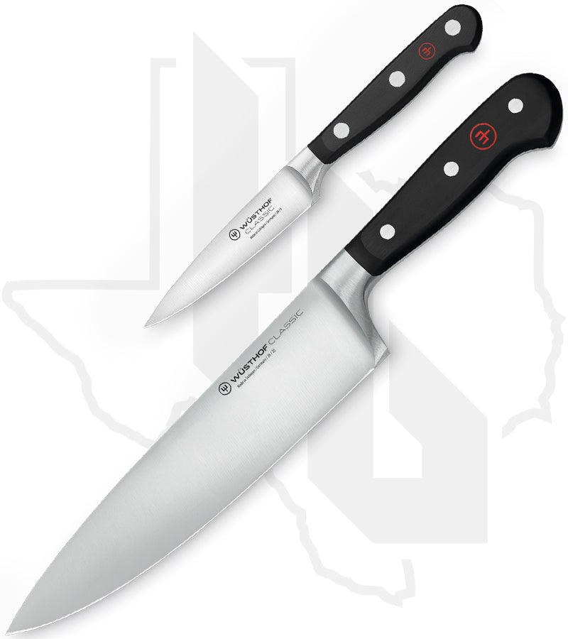 Wusthof Classic 2 Pc Starter Set 1120160206 - Black