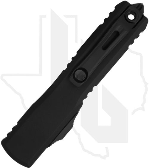 Microtech Gen III Ultratech ZBP 1121-1T - Single Edge, Black, Standard