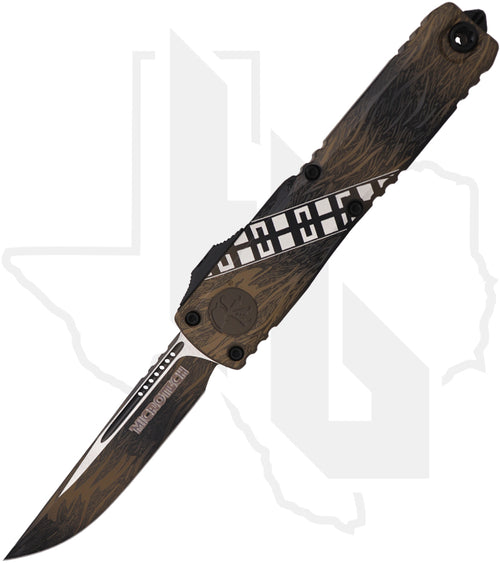 Microtech Signature Series Gen IV Ultratech 11214-1WK - Single Edge, Wookiee