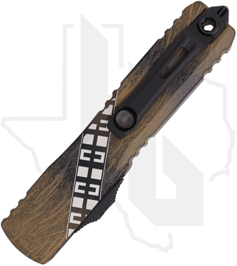Microtech Signature Series Gen IV Ultratech 11214-1WK - Single Edge, Wookiee