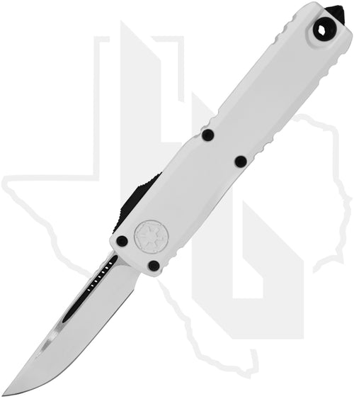 Microtech Signature Series Gen IV Ultratech 11214-1STD - Single Edge, Stormtrooper