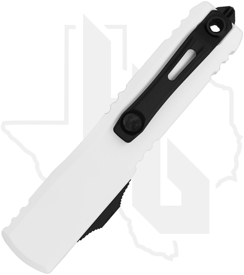 Microtech Signature Series Gen IV Ultratech 11214-1STD - Single Edge, Stormtrooper