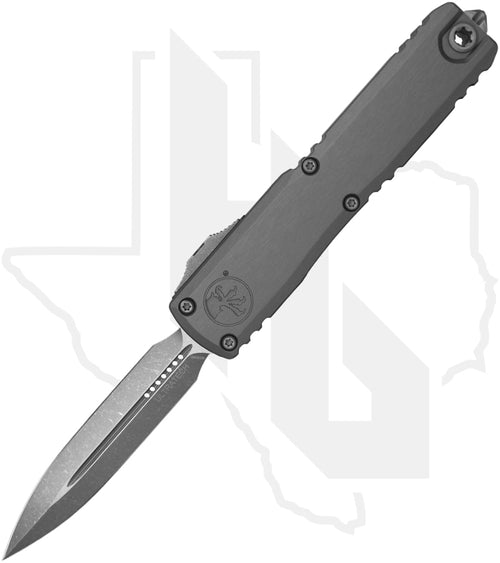 Microtech Gen III Ultratech ZBP 1122-10APNC - Double Edge, Apocalyptic, Natural Clear