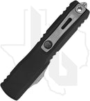 Microtech Gen III Ultratech ZBP 1122-12AP - Double Edge, Apocalyptic, Black