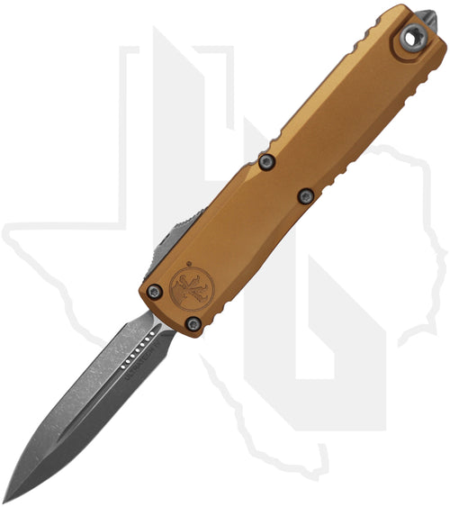 Microtech Gen IV Ultratech 11224-10APTA - Double Edge, Tan, Apocalyptic
