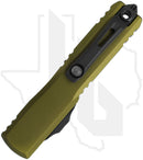 Microtech Gen IV Ultratech 11224-1OD - Double Edge, Black Blade, OD Green