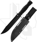Smith & Wesson M&P Special Ops Survival Knife 1122584 - Black Rubberized Polymer, Black Oxide