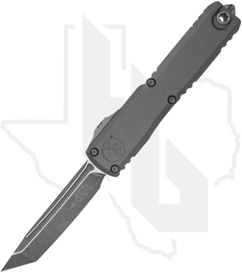 Microtech Gen III Ultratech ZBP 1123-10APNC - Tanto Edge, Apocalyptic, Natural Clear