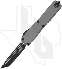 Microtech Gen III Ultratech ZBP 1123-1NC - Tanto Edge, Black, Natural Clear