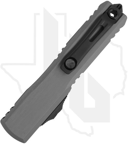 Microtech Gen III Ultratech ZBP 1123-1NC - Tanto Edge, Black, Natural Clear