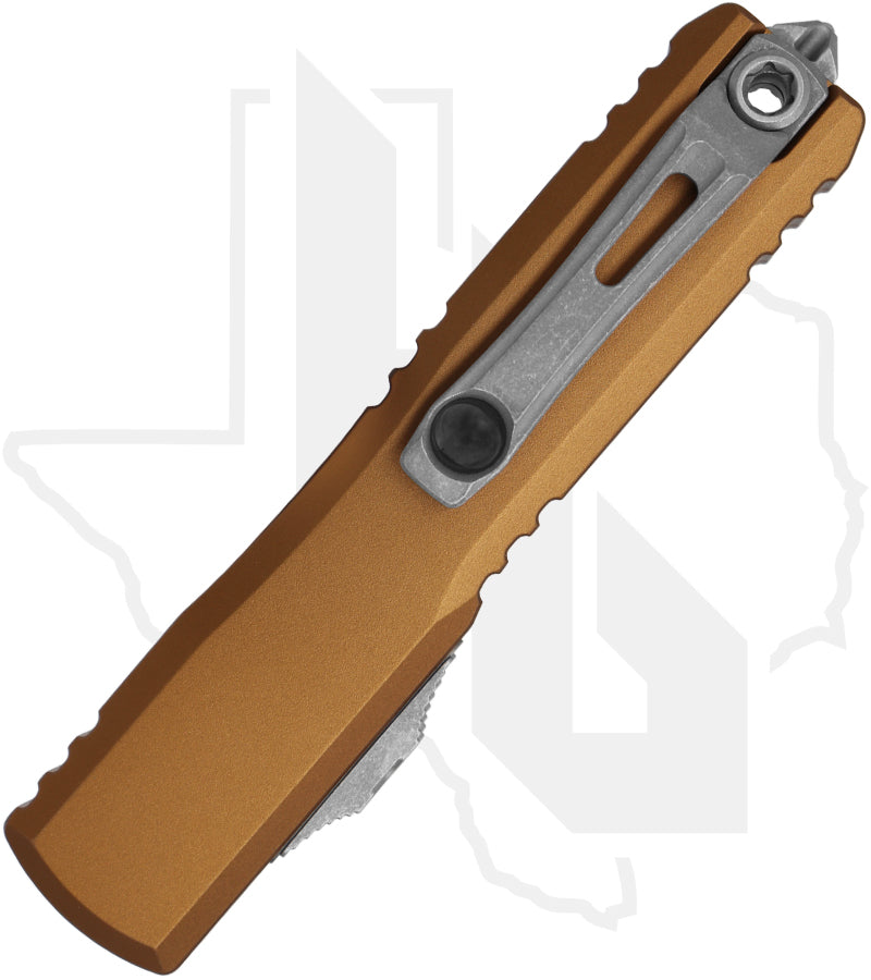 Microtech Gen IV Ultratech 11234-10APTA - Tanto Edge, Apocalyptic, Standard Tan