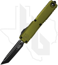 Microtech Gen IV Ultratech 11234-1OD - Tanto Edge, Black Standard, OD Green