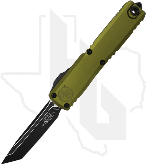 Microtech Gen IV Ultratech 11234-1OD - Tanto Edge, Black Standard, OD Green