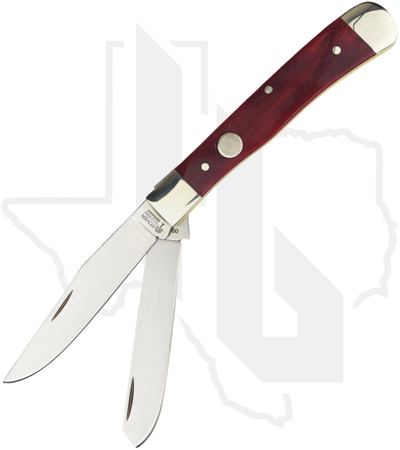 Boker Trapper 112525SRBN - Red Bone, HOB Exclusive