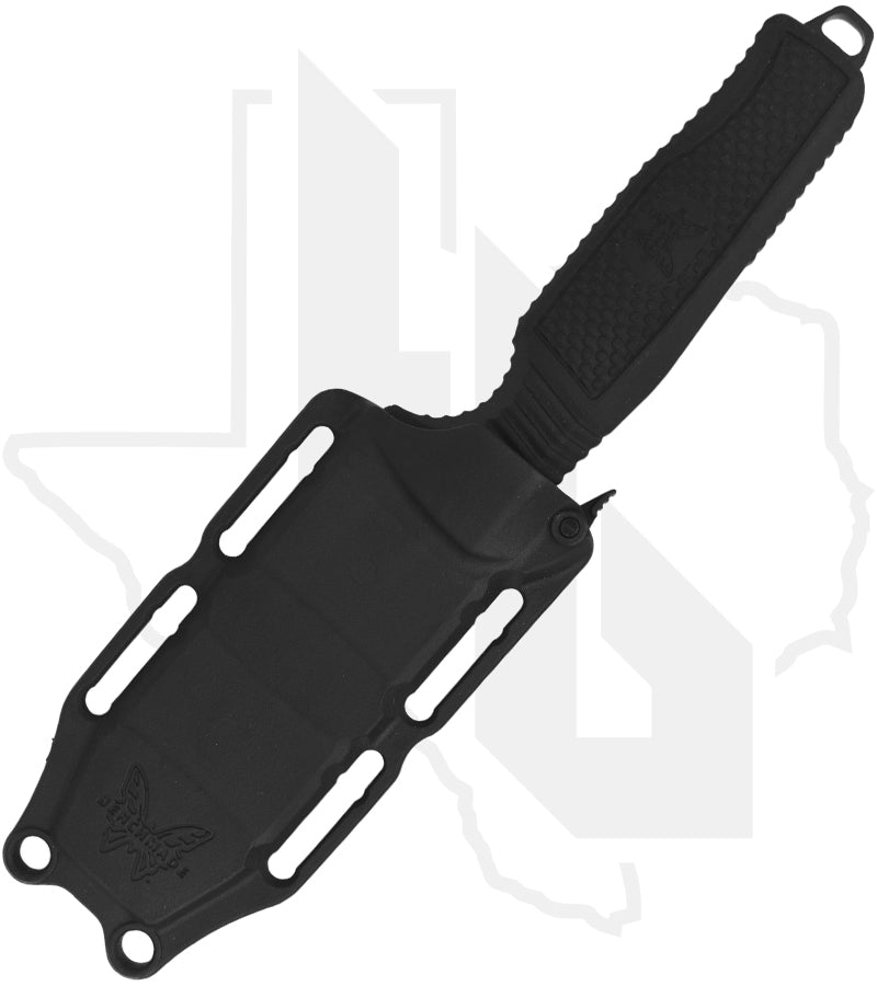 Benchmade Black Class H2O Fixed Dive Knife 112SBK-BLK - Black