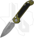 Microtech Gen III LUDT 1135-10APOD - Single Edge, Apocalyptic, OD Green Aluminum