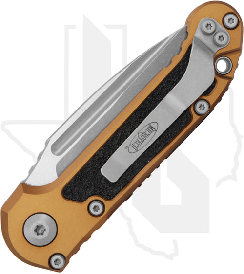 Microtech Gen III LUDT 1135-10APTA - Single Edge, Apocalyptic, Tan Aluminum