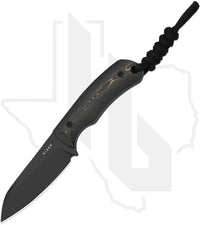 Kizer Field Mouse 1135A1 - Gold Camo Fatcarbon, Black Coated