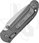 Microtech LUDT Ram-Lok 1135RL-10APFRNC - Single Edge, Apocalyptic, Frag Pattern Natural Clear Aluminum