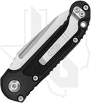 Microtech Gen III LUDT 1136-10 - Tanto Edge, Stonewashed, Black Aluminum