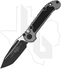 Microtech Gen III LUDT 1136-1NC - Tanto Edge, Black, Natural Clear Aluminum