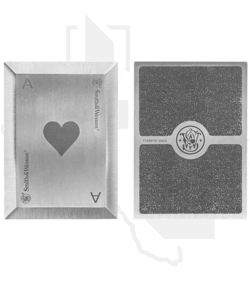 Smith & Wesson 4 Pc Bullseye Throwing Cards 1136222 - Nylon Sheath