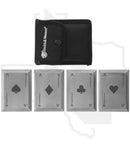 Smith & Wesson 4 Pc Bullseye Throwing Cards 1136222 - Nylon Sheath