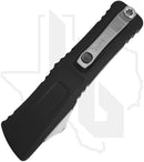 Microtech Gen III Combat Troodon 1142-10 - Double Edge, Stonewashed, Black Aluminum