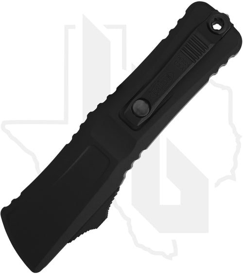 Microtech Gen III Combat Troodon 1142-1T - Double Edge, Black, Black Aluminum